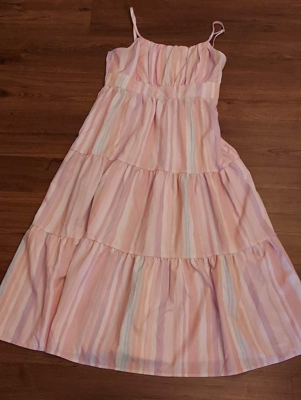 Cotton Candy Tiered Sundress